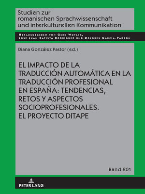 cover image of El impacto de la traducción automática en la traducción profesional en España